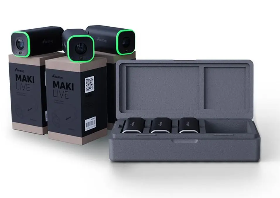 BirdDog 3x BDMKLB MAKI Live (Ships in EPP case)