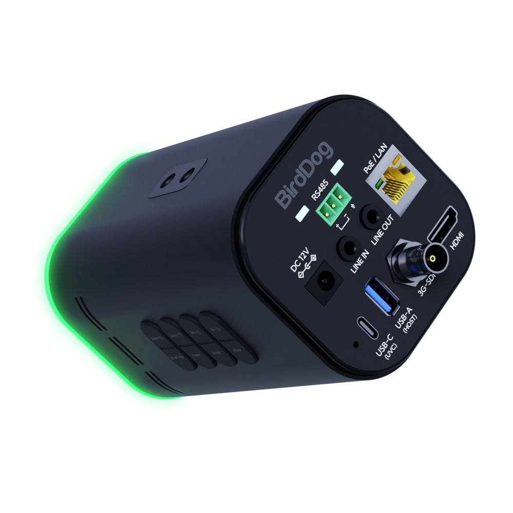 BirdDog MAKI Ultra Black - 2160P (4K UHD) Box Camera with 20x Zoom