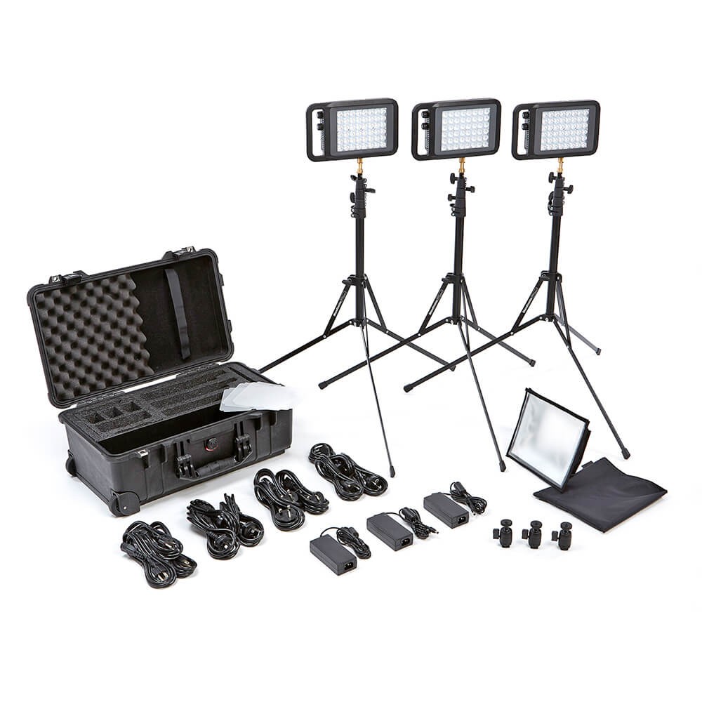 Litepanels Lykos+ BiColor Flight Kit