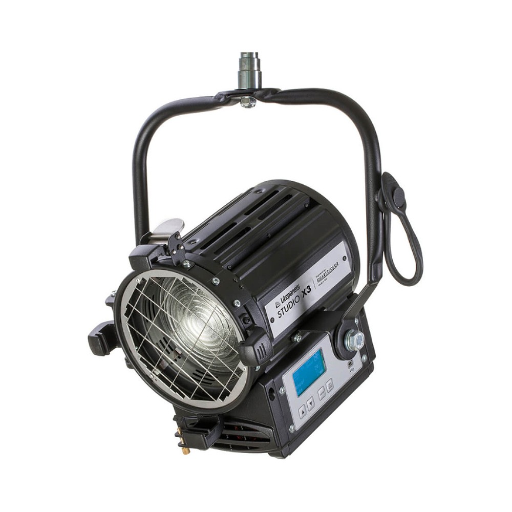 Litepanels Studio X3 Daylight 100W LED Fresnel (standard yoke, UK power cable)