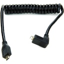 ATOMOS Coiled Right-Angle micro HDMI to mini HDMI Cable