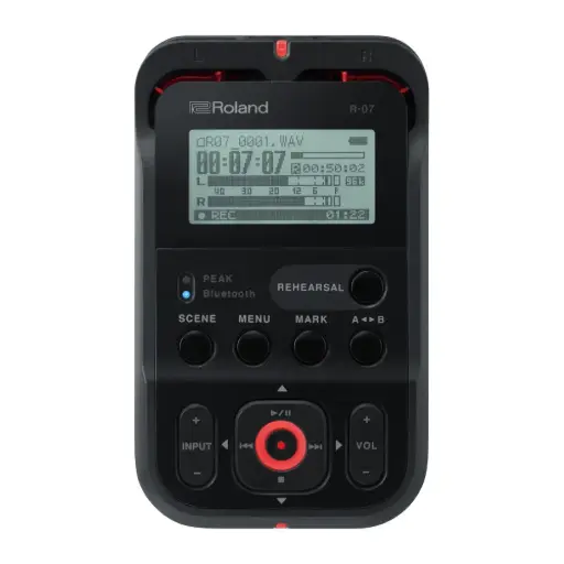 [RO-R-07 (BK)] Roland R-07 (BK)