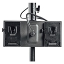 Litepanels Gemini Dual Battery Bracket - V Mount with XLR Cable